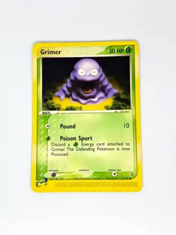 Grimer 57/97 EX Dragon Pokemon English Card (LP/MP) - Image 1