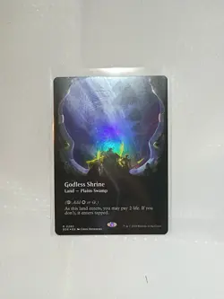 Godless Shrine 0280 Borderless Foil Edge Of Eternities EOE MTG Magic - Image 1