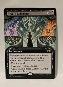 MTG - Teval's Judgment - Commander: Tarkir: Dragonstorm Regular 68 - Image 1