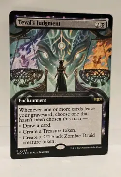 MTG - Teval's Judgment - Commander: Tarkir: Dragonstorm Regular 68 - Image 3