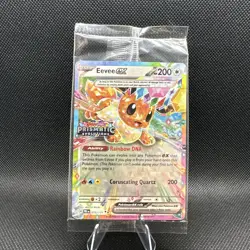 Eevee EX 075/131 Stamped Promo | Prismatic Evolutions Pokemon Card Sealed - Image 1