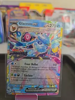Glaceon ex - (Prismatic Evolutions Stamp) 026/131 Miscellaneous Cards & Products - Image 1