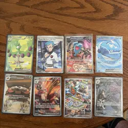 Destined Rivals IR/Full Art Lot - 8 Cards + Promo! - Image 1