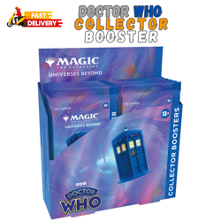 MTG Magic: The Gathering Doctor Who Collector Booster Box 12Packs SEALED NEW! - Image 1