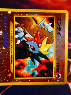 MP JAPANESE Pokemon ENTEI Card PREMIUM FILE 2 Set #244 Neo REVERSE HOLO FOIL#11 - Image 2
