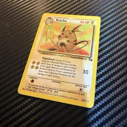 Raichu 29/62 Pokemon TCG Pokemon Card (MYREF#7) - Image 1