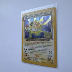 Pokemon Neo Destiny Dark Ampharos Holo Card 1/105 2000 Unlimited Rare - Image 2