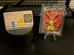 Kurama as Pikachu VCOS Cosplay Holographic Card - Image 1
