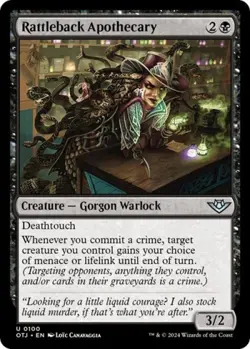 Rattleback Apothecary -Foil Near Mint MTG Outlaws of Thunder Junction - Image 1