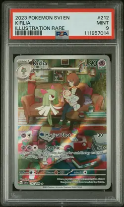*PSA 9* 2023 Pokemon Scarlet & Violet Card - KIRLIA - #212/198 - Image 2