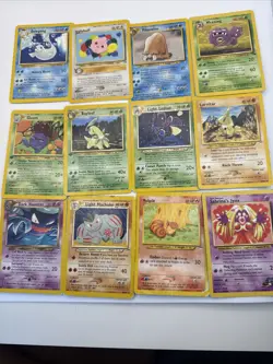 Vintage Pokemon Cards 81 Bulk Lot From Various Sets MP/DMG - Image 2