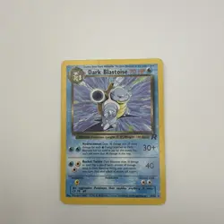 Dark Blastoise 20/82 Rare Non-Holo Team Rocket Pokemon Card - Image 1