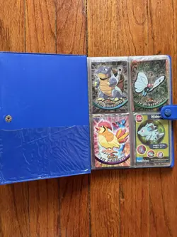 Rare Pokemon Card Book Blue Charmander 1999. Variou 26 Cards Inside Plus Notepad - Image 4