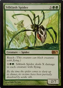191/249 SILKLASH SPIDER RARE CORE SET 2013 MTG CARD - Image 1