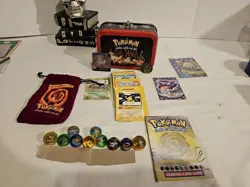 Pokemon Marbles, Cards With Lunch Box - Image 1