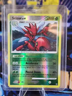 Pokemon Scizor #25/100 Stormfront Reverse Holo English Card - Image 1