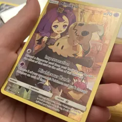 Pokemon Mimikyu 245/236 Sm-Cosmic Eclipse Full Art Secret Rare Holo 70 HP Card - Image 3