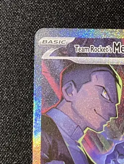 Team Rocket’s Mewtwo ex 231/182 SV10 Destined Rivals SIR Full Art Pokemon Card - Image 5