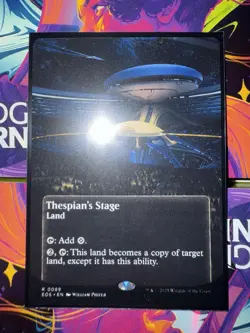 MTG -Thespian's Stage (Borderless) Edge of Eternities: Stellar Sights MTG - Image 1