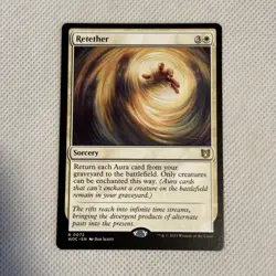 MTG “RETETHER” Wilds of Eldraine: Commander Reg Rare 072 NM/Unplayed *Free Ship* - Image 1