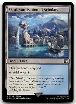 Sharlayan, Nation of Scholars #288 (NM) Final Fantasy FIN Magic MTG - Image 1