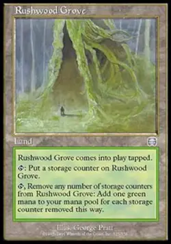 Rushwood Grove - Medium Play MTG Mercadian Masques - Image 1