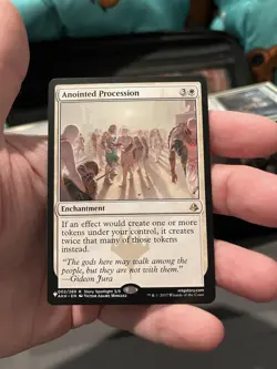 MTG Amonkhet Anointed Procession #002 Regular Rare The List - Image 1
