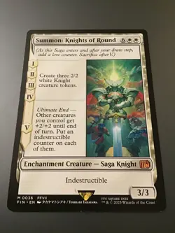 MTG x Final Fantasy #0036 Summon: Knights of Round - Image 1