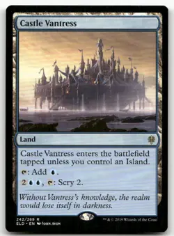 Castle Vantress #242 (NM) Throne of Eldraine ELD Magic MTG - Image 1