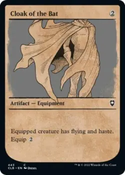 Cloak of the Bat (Showcase) - Near Mint MTG - Image 1