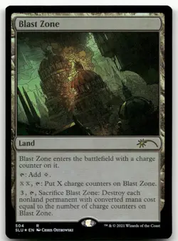 Blast Zone #504 (Foil) (NM) Secret Lair SLU Magic MTG - Image 1