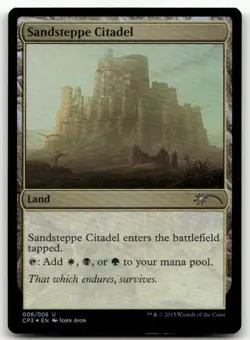 Sandsteppe Citadel #6 (Foil) (NM) Unique and Miscellaneous Promos UMP Magic MTG - Image 1