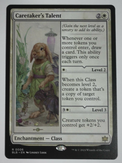 MTG Caretaker's Talent Bloomburrow - Image 1