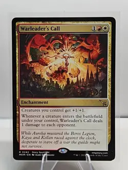 MTG Magic The Gathering Warleader's Call Murders at Karlov Manor Promo Pack NM - Image 1