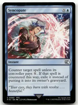 Syncopate #80 (NM) Final Fantasy FIN Magic MTG - Image 1