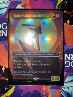 Sami, Wildcat Captain *FOIL* (Borderless) Edge of Eternities Magic MTG 0301 - Image 1