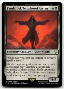 Fandaniel, Telophoroi Ascian #46 (NM) Final Fantasy FIC Magic MTG - Image 1