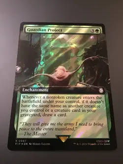 MTG x Fallout #0997 Guardian Project Extended Art Surge Foil - Image 1