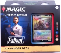 COMMANDER DECK ~ FALLOUT MtG Universes Beyond Set sealed box of 4 collector pack - Image 5