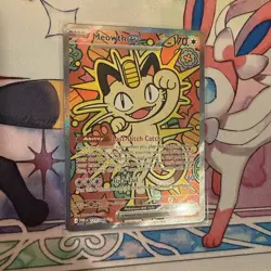 Pokemon TCG Meowth EX 121/088 ME: Perfect Order Special Illustration Rare MINT - Image 1