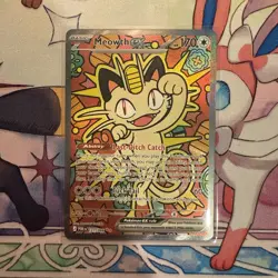 Pokemon TCG Meowth EX 121/088 ME: Perfect Order Special Illustration Rare MINT - Image 2