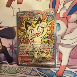 Pokemon TCG Meowth EX 121/088 ME: Perfect Order Special Illustration Rare MINT - Image 3