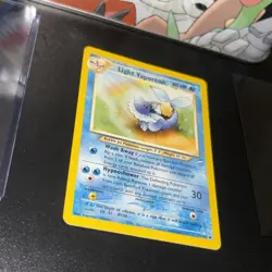 Light Vaporeon - 52/105 Pokemon Neo Destiny - Regular HP / Damaged - Image 5