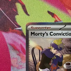 Pokemon Morty's Conviction Special Illustration Rare Temporal Forces 211/162 NM - Image 3