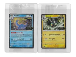 Aurorus 024 SWIRL + Luxray 028 Cosmo SEALED Pokemon Perfect Order Stamped Promo - Image 1