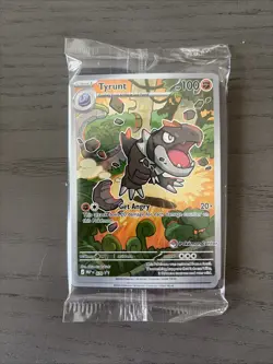 Pokemon TCG Tyrunt Pokemon Center Exclusive Black Star Promo Sealed NM English - Image 1