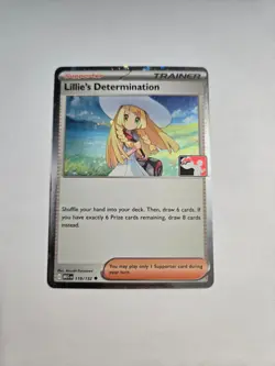 Pokemon TCG Lillie's Determination Cosmo Holo Prize Pack 119/132 NM - Image 1