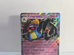Pokemon TCG Cofagrigus ex 224/182 076/182 Paradox Rift Full Art - Image 3