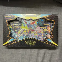 Pokemon TCG: Shining Fates Premium Collection Box Shiny Dragapult VMAX Sealed - Image 1