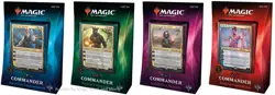 COMMANDER 2018 DECK Set of 4 MtG Sealed Case Nature's Vengeance Adaptive Reality - Image 1